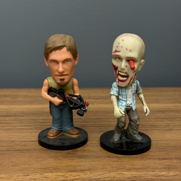 The Walking Dead Mini Wacky Wobbler Set - Picture 1 of 4